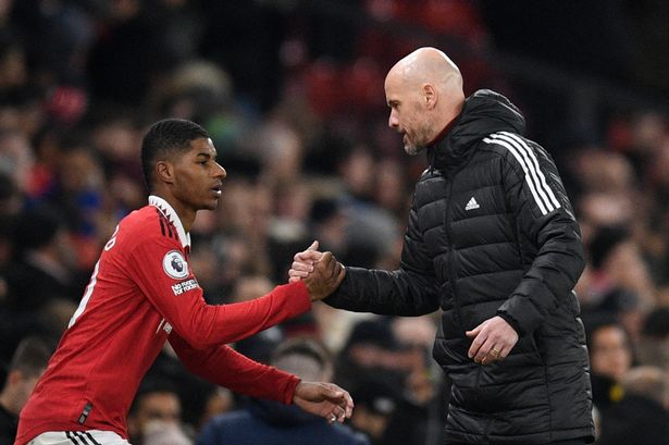 Erik Ten Hag Told What Marcus Rashfords Best Position Is For Manchester United Actu Foot Web