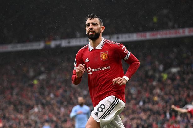 Bruno Fernandes' Pointed Response After Scoring Landmark Man Utd Goal ...