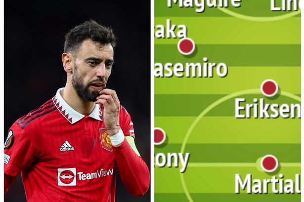 Three Ways Manchester United Could Line Up Without Bruno Fernandes Vs ...